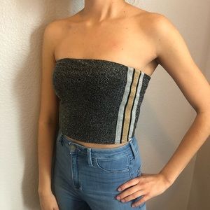 Sequin tube top